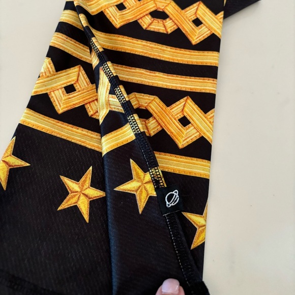 TEREZ•military anchor black leggings small NWT - Picture 2 of 6